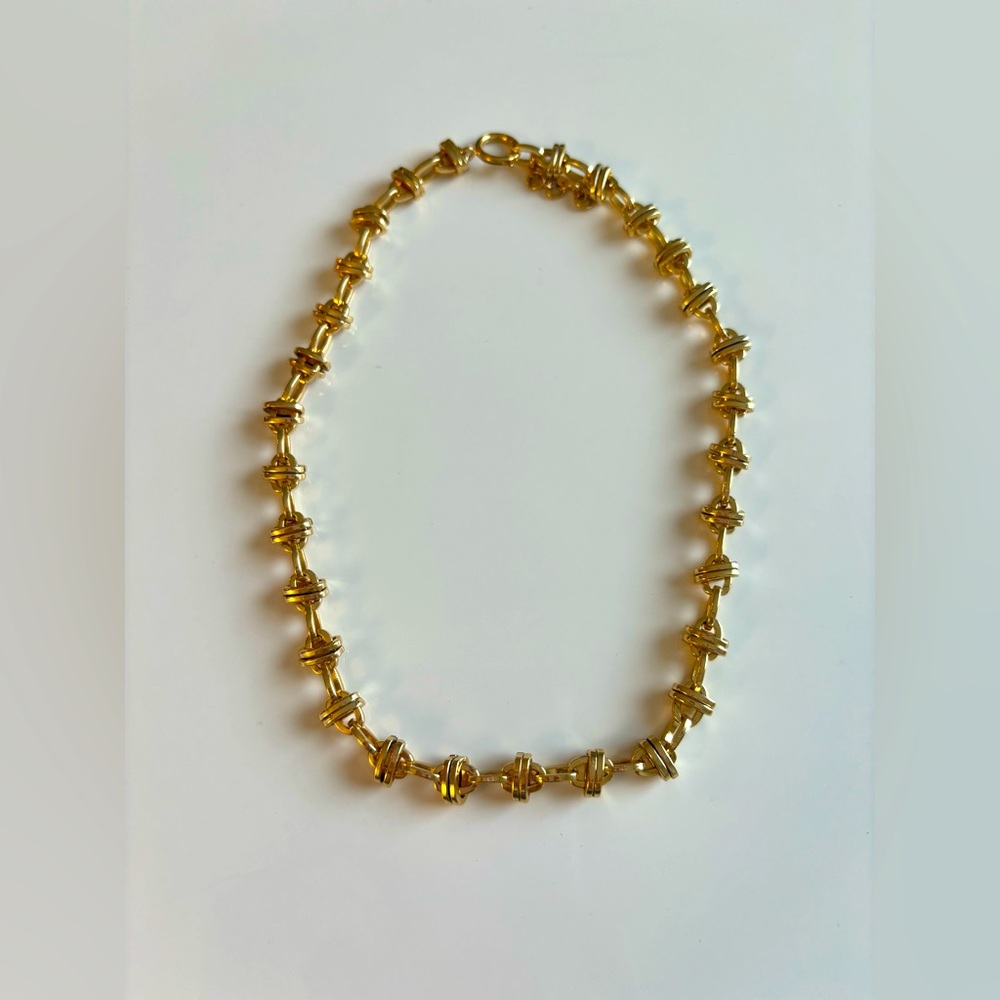 club monaco chain link necklace NWOT
